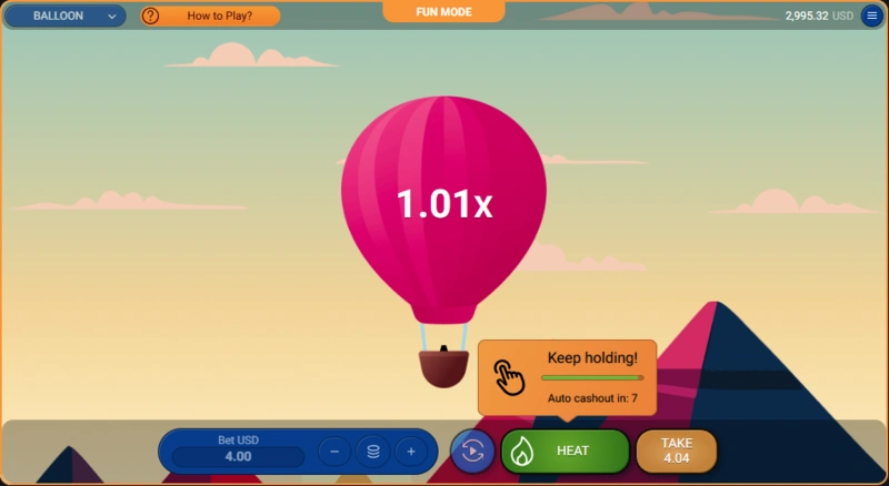 Balloon game